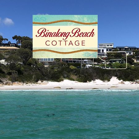 Binalong Beach Cottage Beachfront At Bay Of Fires Next To Restaurant Binalong Bay Exterior photo